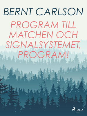 cover image of Program till matchen och signalsystemet, program!